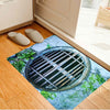 Foreign Rubber Mat Fun 3D Trap Printed Rug