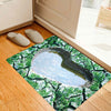 Foreign Rubber Mat Fun 3D Trap Printed Rug