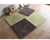 Square Solid Puzzle Carpets for living room