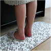 2pcs/Set Bathroom Pedestal Washable Floor Rugs