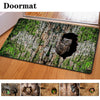 Cute Squirrel Parrot Owl Print Doormat Rug