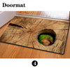 Cute Squirrel Parrot Owl Print Doormat Rug