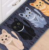 Kawaii Animal Cute Cat Print Bathroom Kitchen Rug