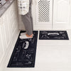 2pcs/set Kitchen Carpets Rugs