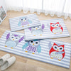 Owl Floor Mats Kitchen Carpet Rug