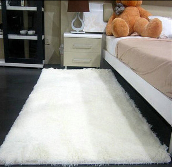 Long Plush Anti-Slip Soft Mat For Home Living Room