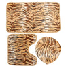 3Pcs/Set Animal Skin Mat Bathroom Bath Rug